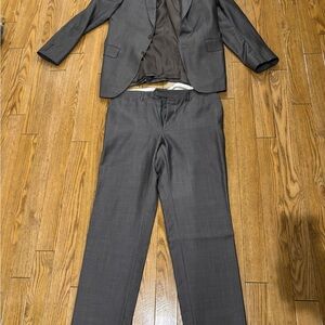 Canali Charcoal Gray Suit